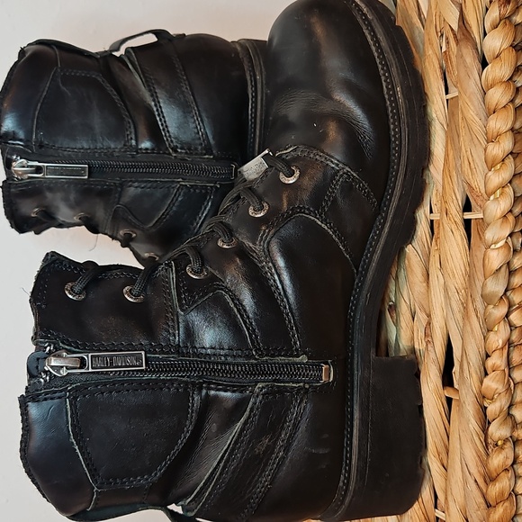 Harley Davidson Womans Jocelyn Riding Boots sz.9 - Picture 5 of 14